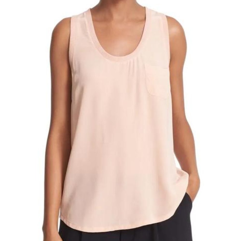 Joie Alicia Silk Top in Mauve - size XS #48 - Picture 1 of 6